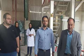 بازدید  از کارخانه خوراک دام توانمهر، مکمل سازی آدان دانه و بسته بندی فراورده های خام دامی پارس بال